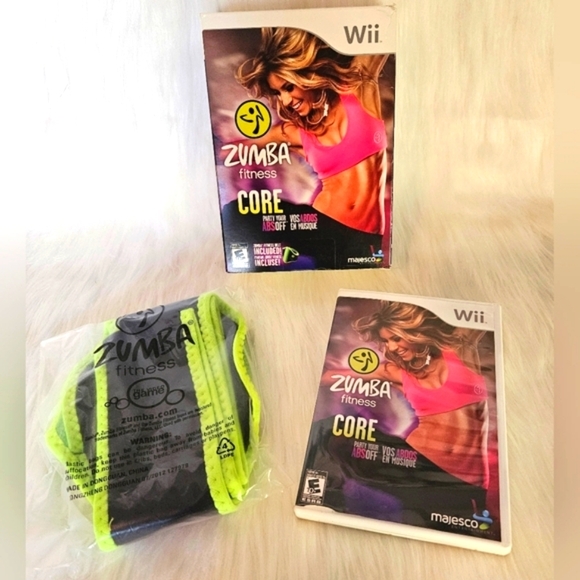 Nintendo Wii Zumba Fitness Core w/Fitness Belt (NWOT) - Picture 5 of 9